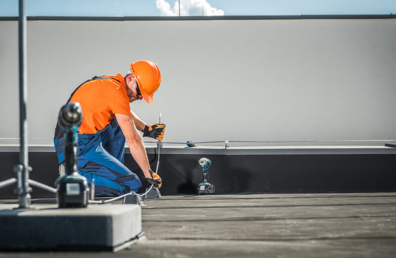 sistema de para raio instalador